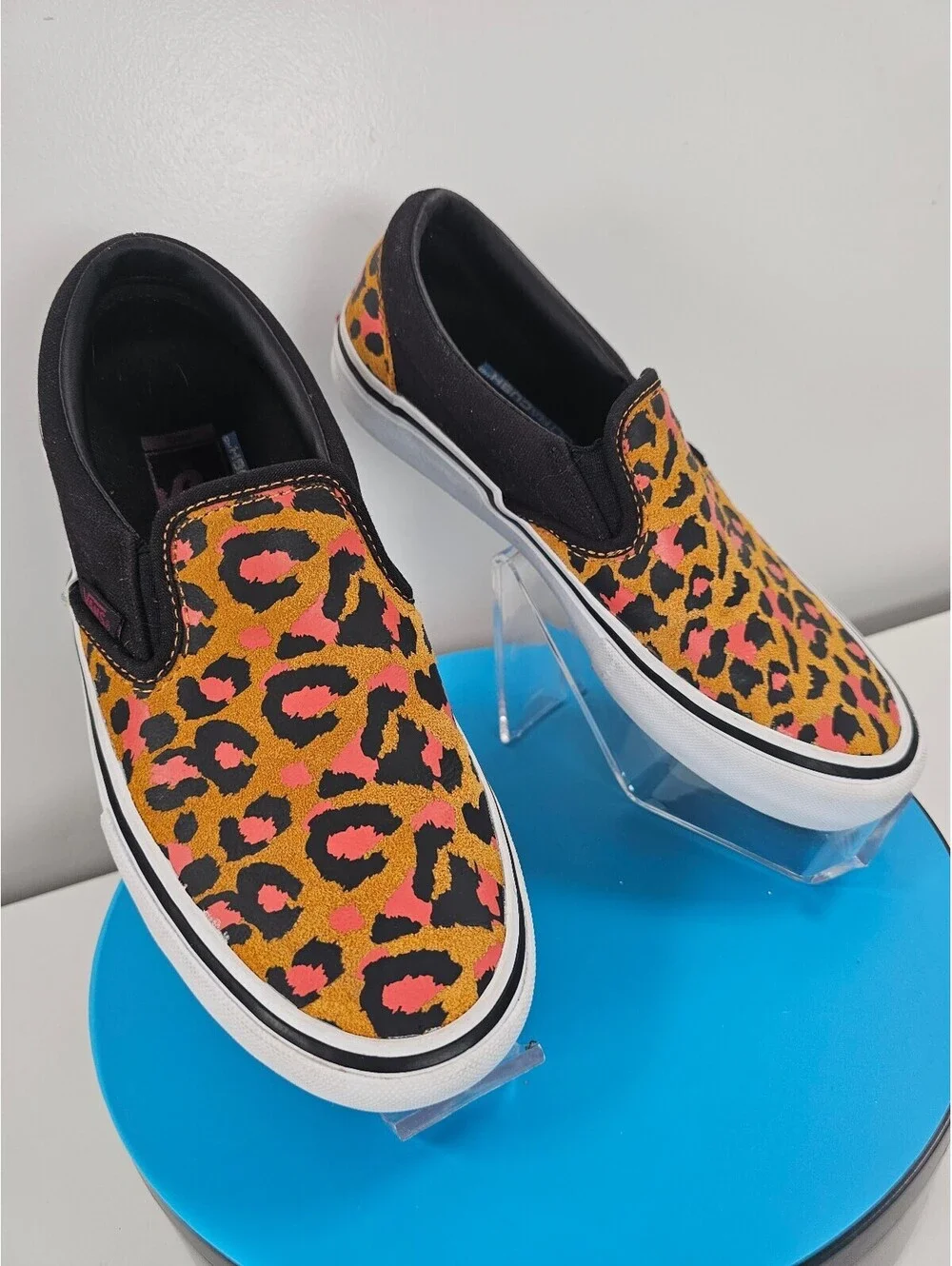 Vans Classic Slip-On Leopard Print Shoes